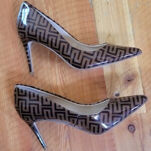 Steve Madden Luiza Geometric Patterned Women's Heels NWOB Size 7.5